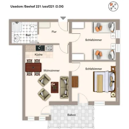 Seehof Seehof 221 * ゼーバート・ヘリングスドルフ